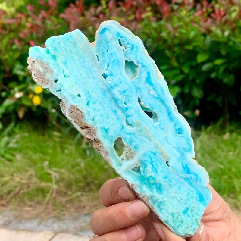 Zeleni prirodni kristalni rez za stolnu dekoraciju, nerafinirani mineralni uzorak