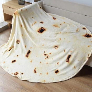 Kružna meksička burrito deka za djecu, deka za dremanje, Instagram stil