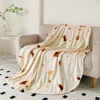 Kružna meksička burrito deka za djecu, deka za dremanje, Instagram stil