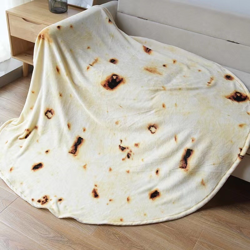 Kružna meksička burrito deka za djecu, deka za dremanje, Instagram stil