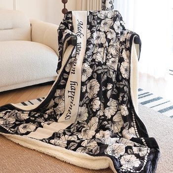 Dekica u Francuskom stilu, lagani luksuz, uzorak biljke i cvijeća, poliester tkanina, 420–430 g/m2, mogućnost prilagođavanja