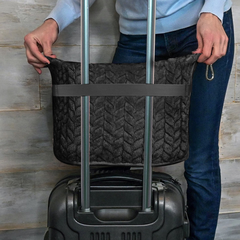 Dvoje-in-one putni deka za avion i auto, jacquard uzorak Wheat Ear, 100% poliester, 230gsm, proljeće–jesen, prilagodljiva obrada