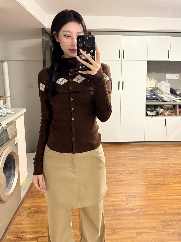 Jednobojni kapuljačasti kardigan sa šalom, pleteni materijal, dugi rukavi, okrugli vrat, elegantan gradski stil, od akrilnih vlakana