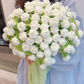 Cuvertură tricotată manual, buchet inimă, lână, fleece coral, stil etnic, primăvară-toamnă, calitate întâi