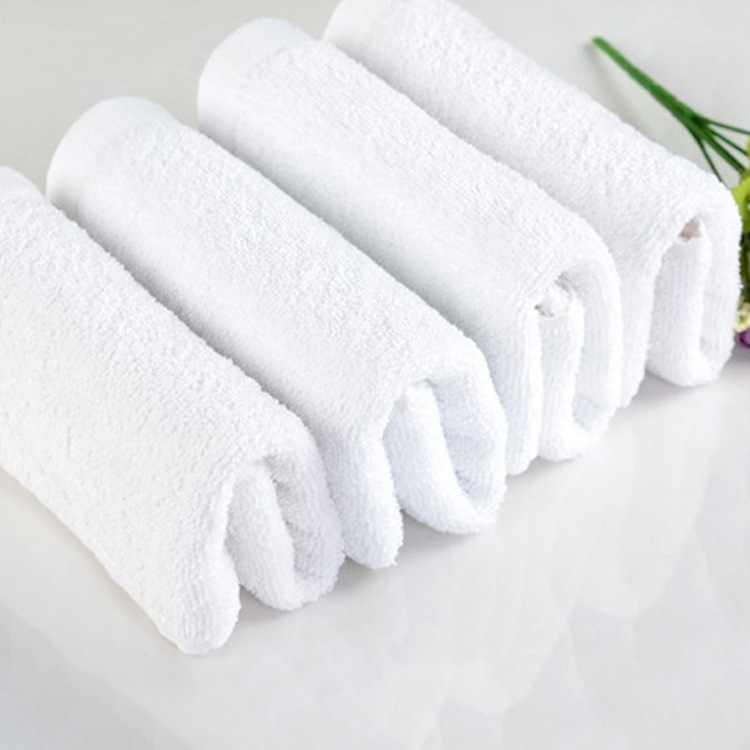100% pamuk kupaonski ručnici, bijeli ručnici za ruke od pamuka, jednobojni hotelski setovi ručnika, mogućnost logotipa