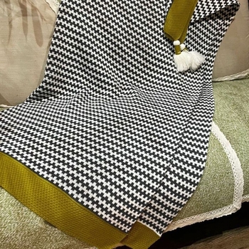 Gyapjú korall fleece pléd - nordikus stílusú iroda, fotel, kanapé és autóhoz (200–210 g/m², első osztályú, minta: más)