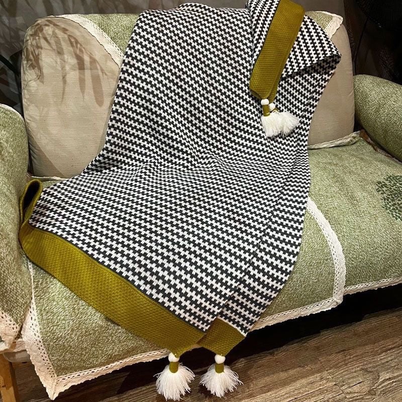 Gyapjú korall fleece pléd - nordikus stílusú iroda, fotel, kanapé és autóhoz (200–210 g/m², első osztályú, minta: más)