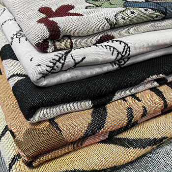 Pamutból készült kötött kanapépléd, 1000–1499 g, rajzfilmszerű motívummal, tavasz–ősz időszakra