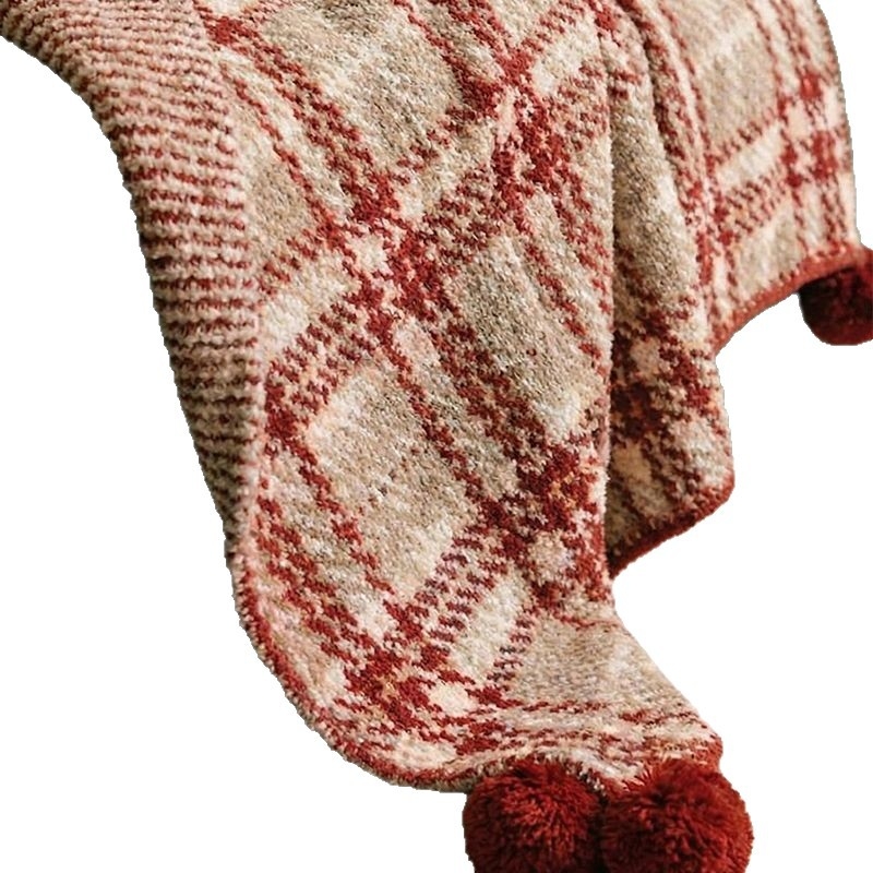 Iris Pie csíkos törölköző pléd – 100% poliészter, 450 g/m², téli használat