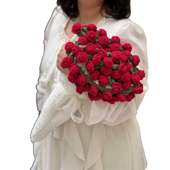 Rózsás virágos pléd, kézi szövésű, akril rost, 1500 g, tavasz–ősz