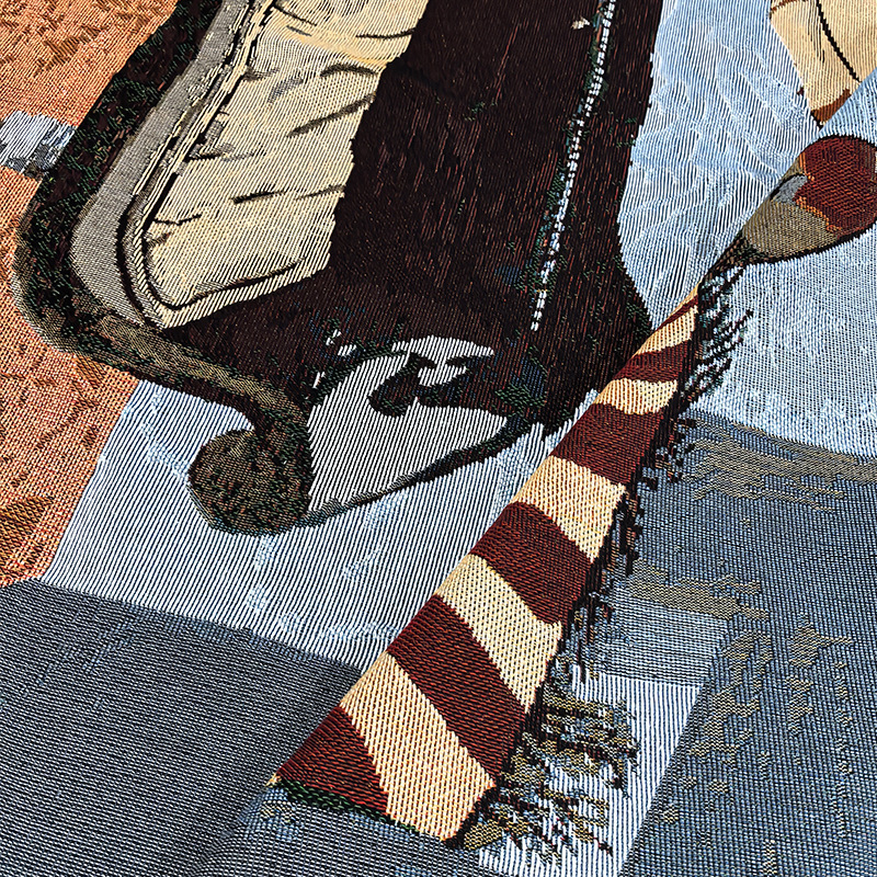 Pamut kötött pokróc aranyos mesefigurákkal, irodai pihenésre és kanapéra, egész éves használatra, súly 1,0–1,5 kg, testreszabható feldolgozás