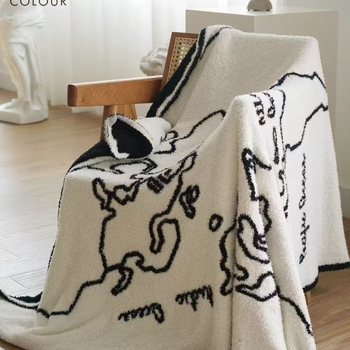 Pléd (Poliészter, 920 g, Tavasz és Ősz, Geometriai mintázat, Testreszabható)