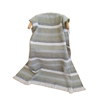 Skandináv kanapé takaró, 90% poliészter, 10% gyapjú, 730 g, tavasz–ősz, csíkos kötés, testreszabható