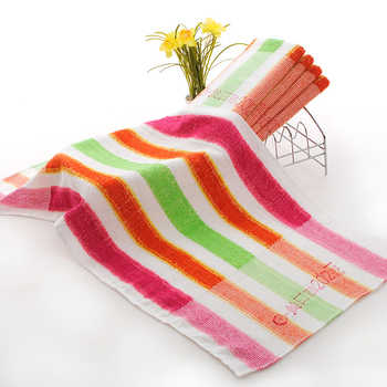 Meiyiya Pamut fonalakkal színezett hosszú törölköző mindennapi használatra, sík szövésű törölköző, 50–80 g, törölköző/arc-törölköző