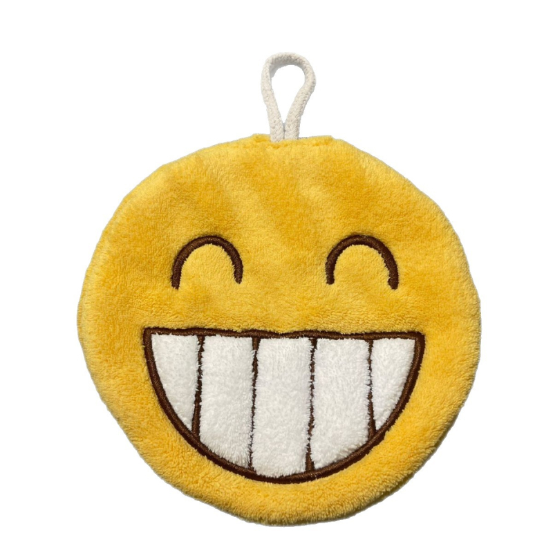 Prosop de mână din fleece coral, brodat, 32 fire de fir, 30–50 g, pentru baie și bucătărie