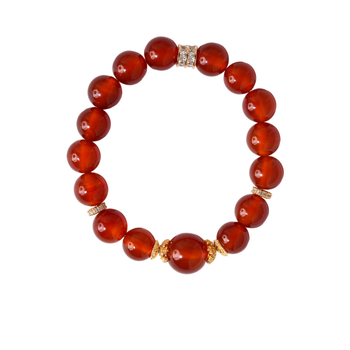 Brățară cu mărgele din cristal zircon, lucrată manual, formă geometrică, pentru femei, versatilă