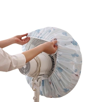 Putekļu aizsargs elektriskajam ventilatoram (stāvošam vai pie sienas) – PVC, putekļu un mitruma izturīgs