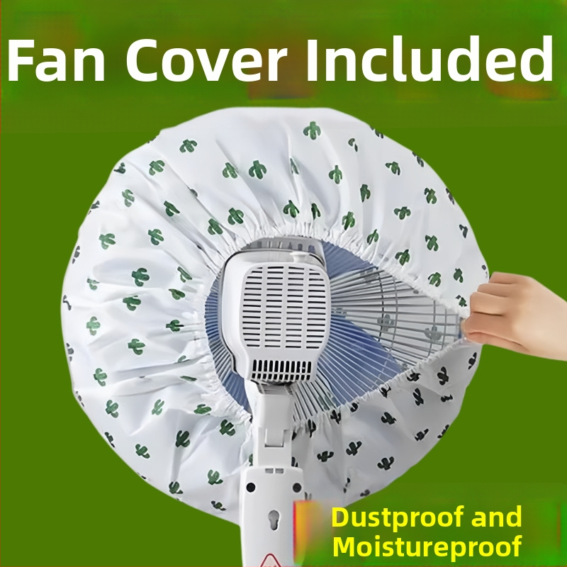 Tolmukindel elektrile ventilaatorile (põrandal või seinal) – PVC, tolmukindel ja niiskuskindel