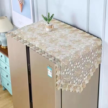 Husă de frigider antipraf, din pânză, impermeabilă și rezistentă la ulei, stil simplu și modern