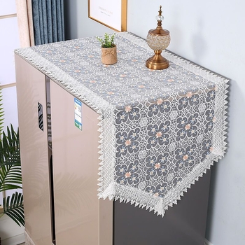 Husă de frigider antipraf, din pânză, impermeabilă și rezistentă la ulei, stil simplu și modern