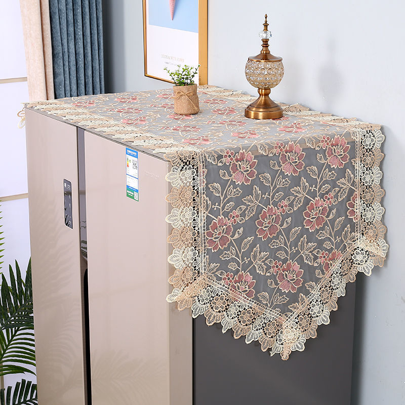 Husă de frigider antipraf, din pânză, impermeabilă și rezistentă la ulei, stil simplu și modern