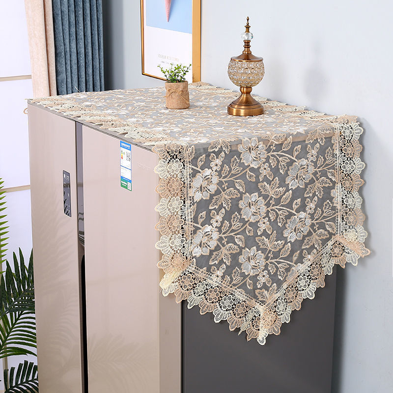 Husă de frigider antipraf, din pânză, impermeabilă și rezistentă la ulei, stil simplu și modern