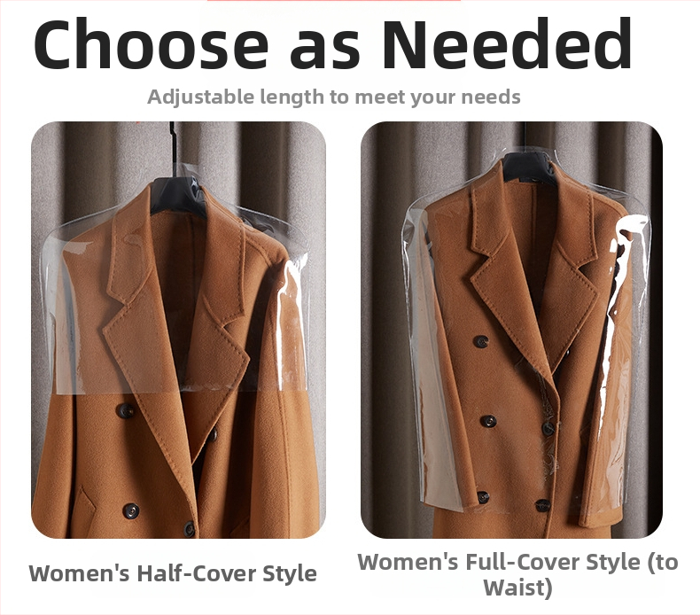 Putekļu aizsardzības pārsegs apģērbam – ķīniešu stils, putekļu aizsardzība