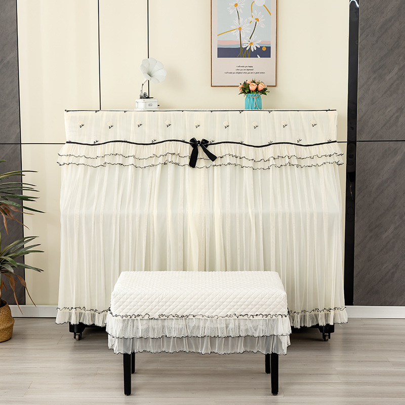 Pokrov za klavir od kemijskih vlakana, moderan i jednostavan stil, prašinski pokrov, pokrov za kauč ili klima uređaj.