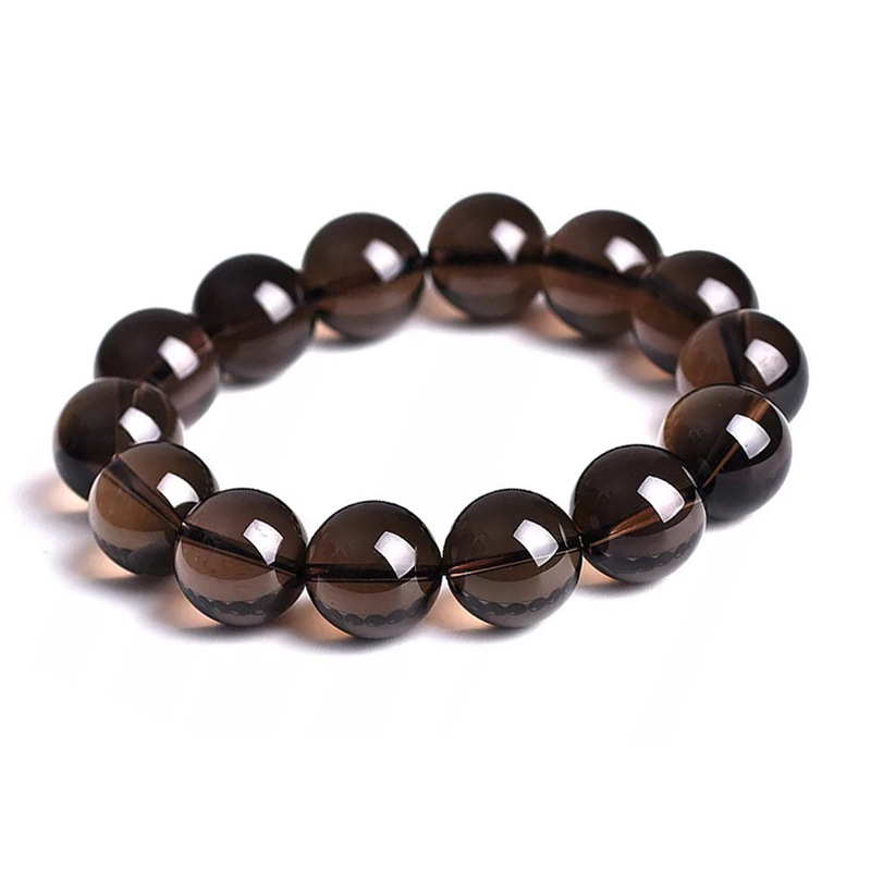 Brățară din obsidian – lustruită, unisex, formă geometrică, iarna 2023