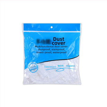 Vienreizējais putekļu aizsargs vāciņš mājas elektroierīcēm; elastīgs PE plastmasa, putekļu aizsardzība, saderīgs ar rīsu vārāmo un mikroviļņu krāsnī