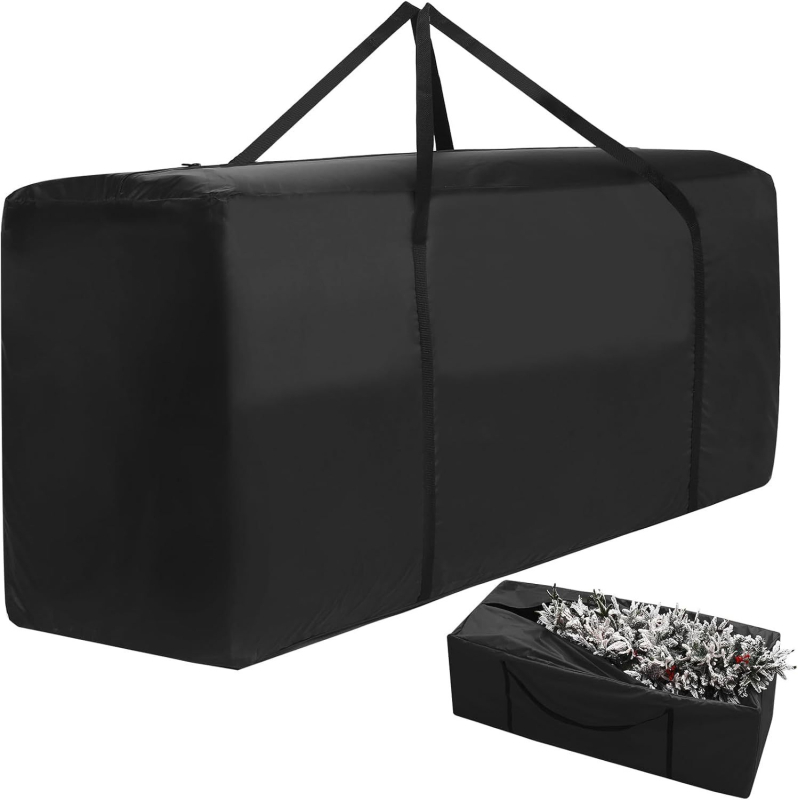 Torba za skladištenje božićnog drvca, Oxford tkanina, vodootporna, otporna na sunce i prašinu, velik kapacitet, Yunpin Leisure