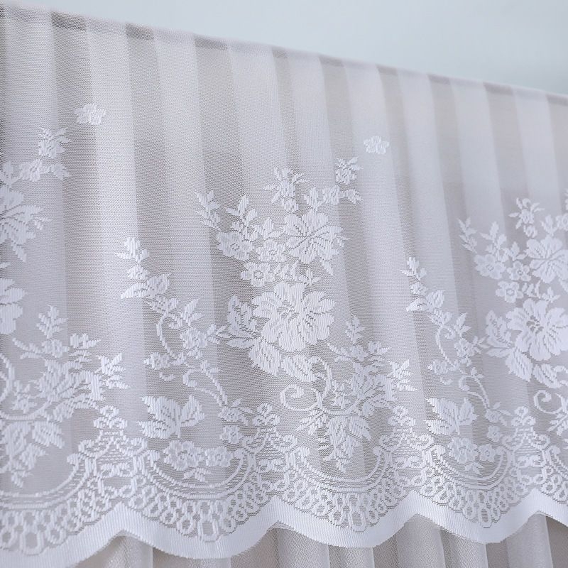 Capac de frigider dantelat, bumbac, stil Nordic, protecție împotriva prafului pentru frigider cu o ușă sau două uși