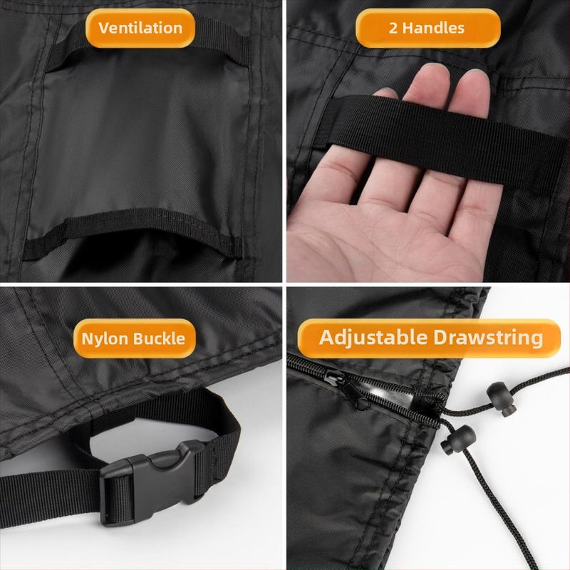 Kültéri hintatakaró – Oxford anyag, vízálló, UV-védett és porálló, minimalist stílus, termékkód A25