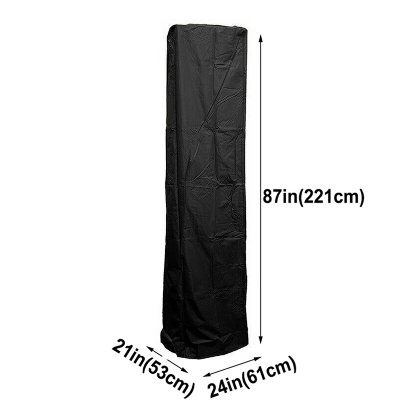 Pokrov za prašinu za zračni grijač zraka, vanjski vodoodporni, 100% poliester, Oxford tkanina, modern minimalistički stil