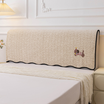 Navlaka za bočni pokrivač kreveta — chenille, Spring Peony, moderan minimalistički stil, zaštita od prašine/sofa/klima