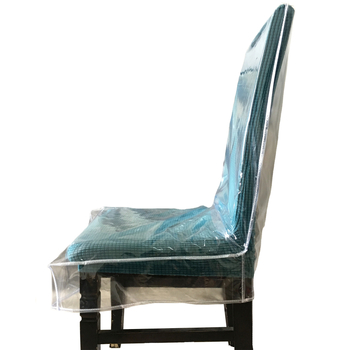 Husă pentru scaun PVC, dreptunghiulară, protecție împotriva prafului, stil modern minimalist