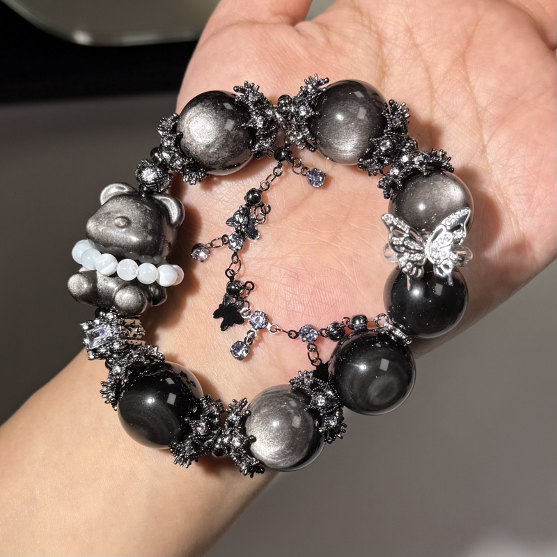 Narukvica Zhibin Crystal, Ručna izrada, Unisex, Stil životinja/Zodijak