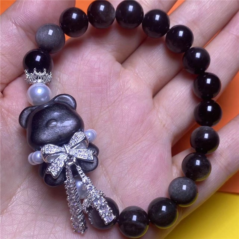 Narukvica Zhibin Crystal, Ručna izrada, Unisex, Stil životinja/Zodijak