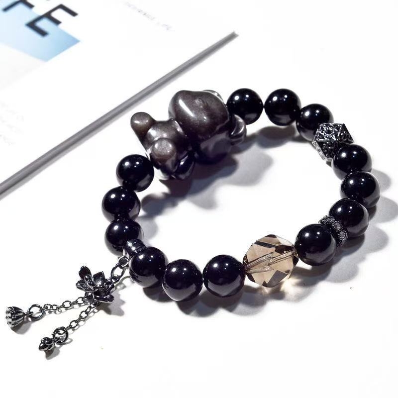 Narukvica Zhibin Crystal, Ručna izrada, Unisex, Stil životinja/Zodijak