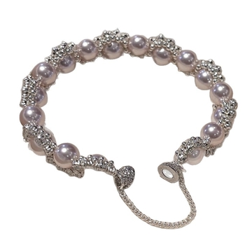 Brățară Yuqi - feminin, stil coreean - formă geometrică - materiale mixte - mărgele