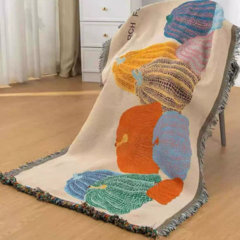 Poliesterska navlaka za sofu s jacquard tkanjem, minimalistički stil, za jednosed kauč, uzorci: pruge, geometrijski oblici i kvadrati