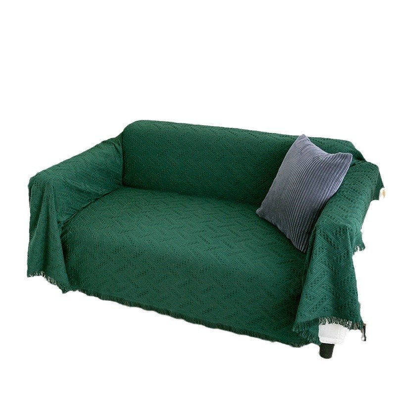 Kanapéhuzat poliészter-pamut keverékből, egyszínű, egyszemélyes kanapéhoz, modern minimalist stílus