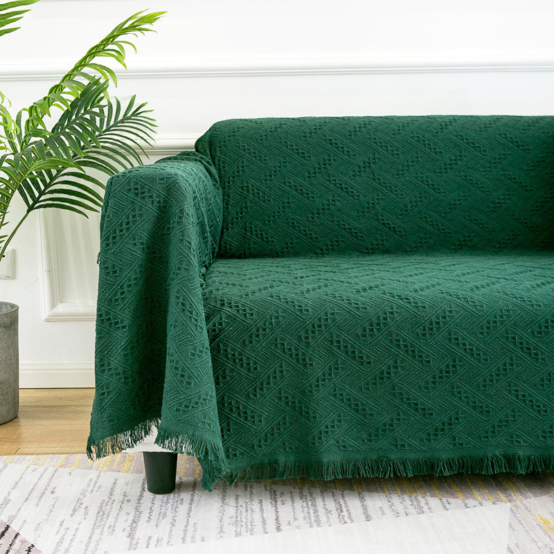 Kanapéhuzat poliészter-pamut keverékből, egyszínű, egyszemélyes kanapéhoz, modern minimalist stílus