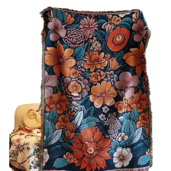 Kanapévédő - csúszásmentes, négy évszakos univerzális, porvédett szövet, poliészter-pamut, 80% poliészter, teljes fedés