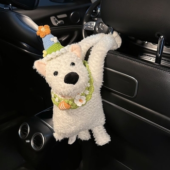 Kutija za maramicu za auto – plišna lutka, viseća, kod 63h30364z01717