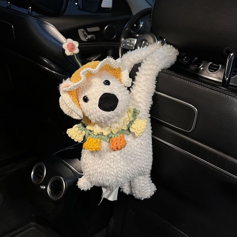 Kutija za maramicu za auto – plišna lutka, viseća, kod 63h30364z01717