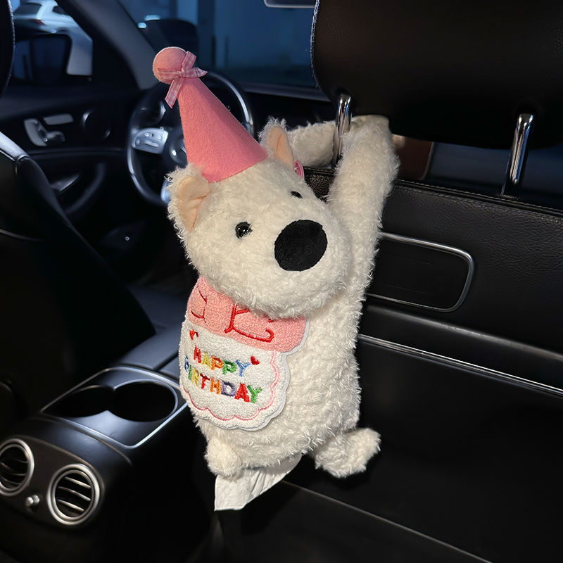 Kutija za maramicu za auto – plišna lutka, viseća, kod 63h30364z01717