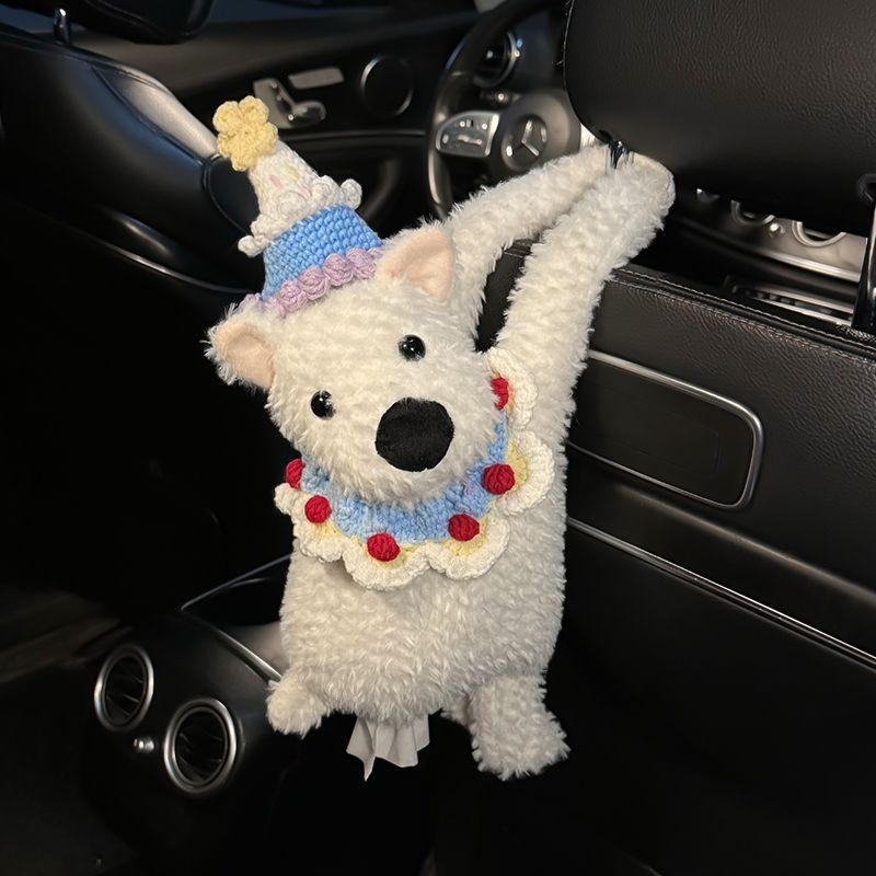 Kutija za maramicu za auto – plišna lutka, viseća, kod 63h30364z01717