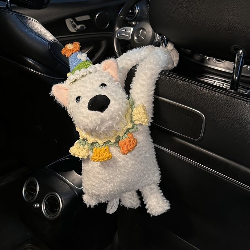 Kutija za maramicu za auto – plišna lutka, viseća, kod 63h30364z01717