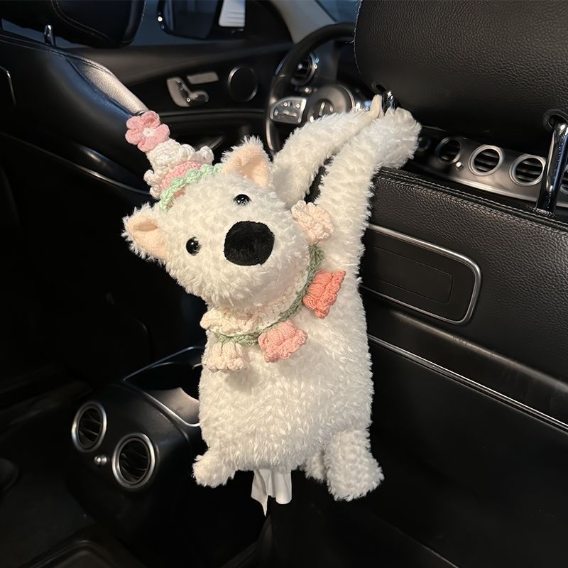 Kutija za maramicu za auto – plišna lutka, viseća, kod 63h30364z01717